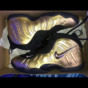 Nike Air Foamposite Pro Metallic Gold